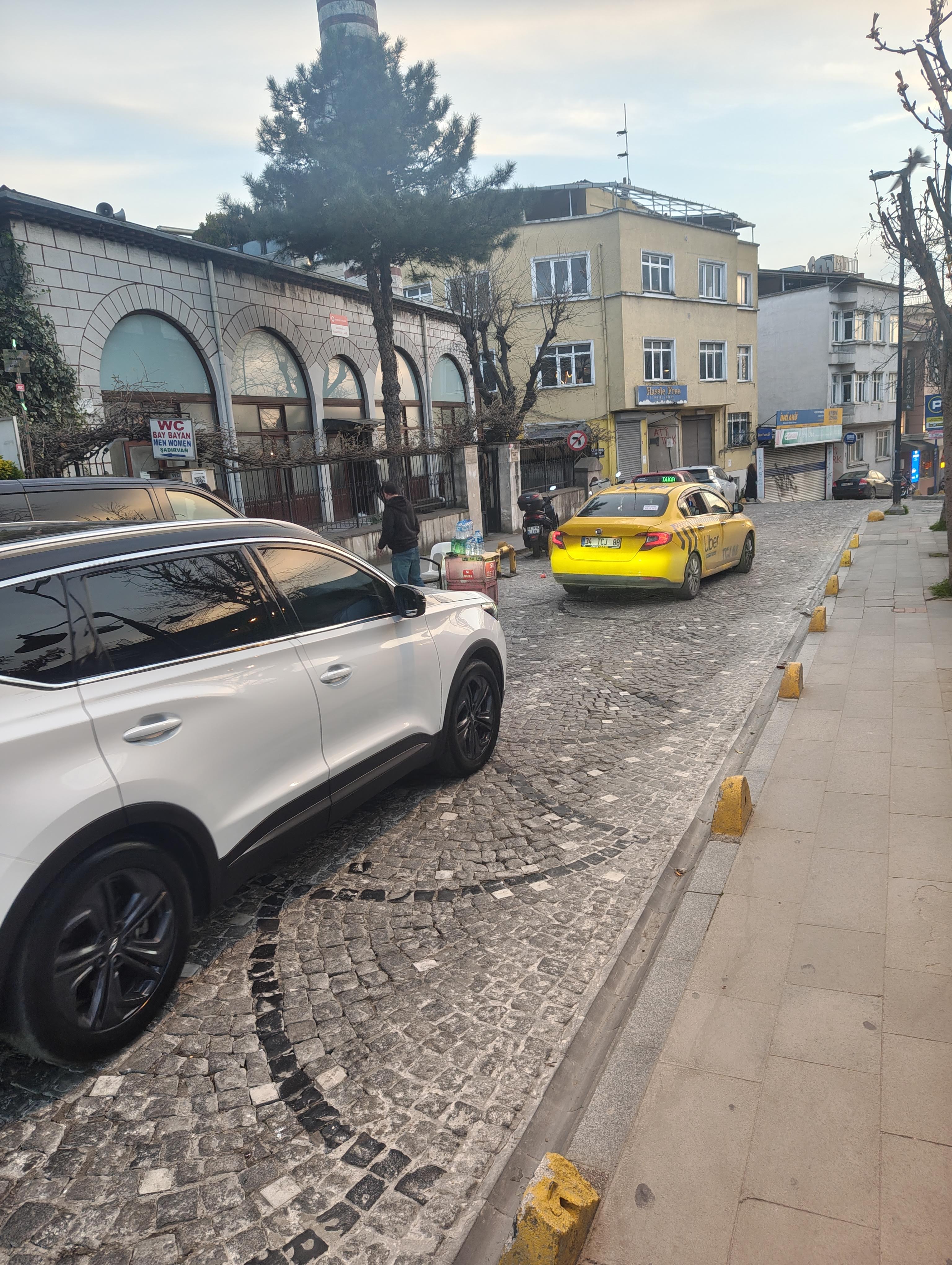 Water on the street.